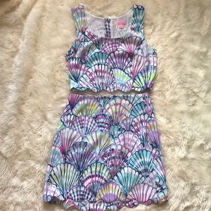 “Oh Shello” Lilly Pulitzer 2 piece dress set